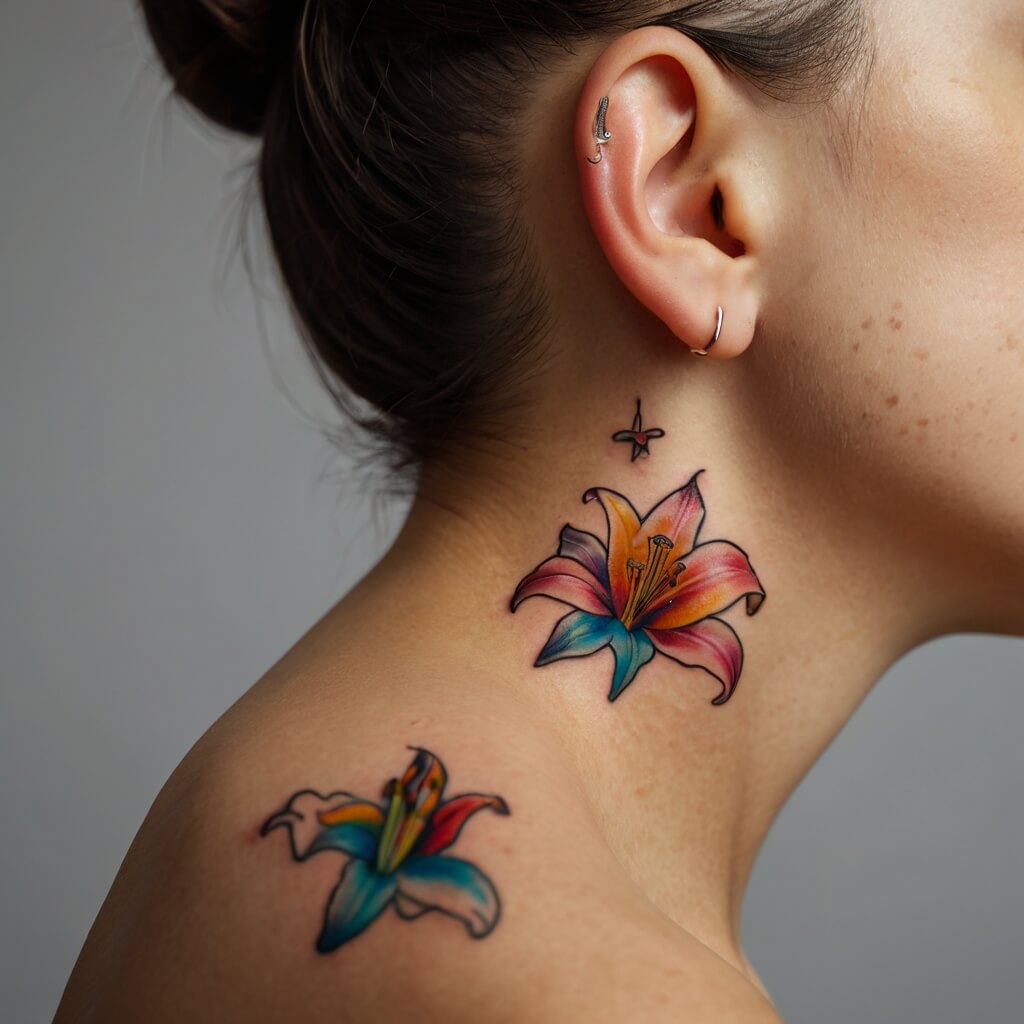 lily tattoo (3)