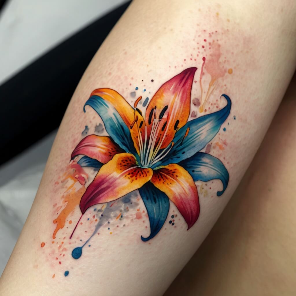 lily tattoo (33)