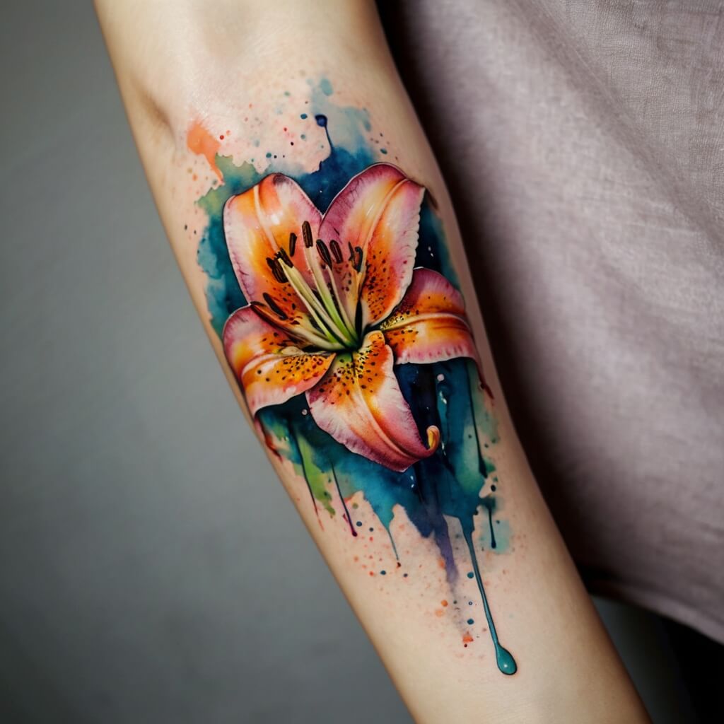 lily tattoo (34)