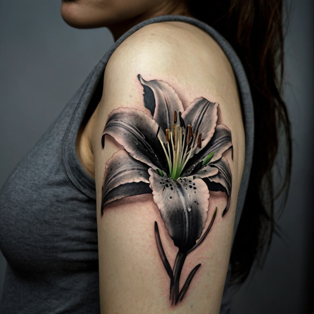 lily tattoo (35)