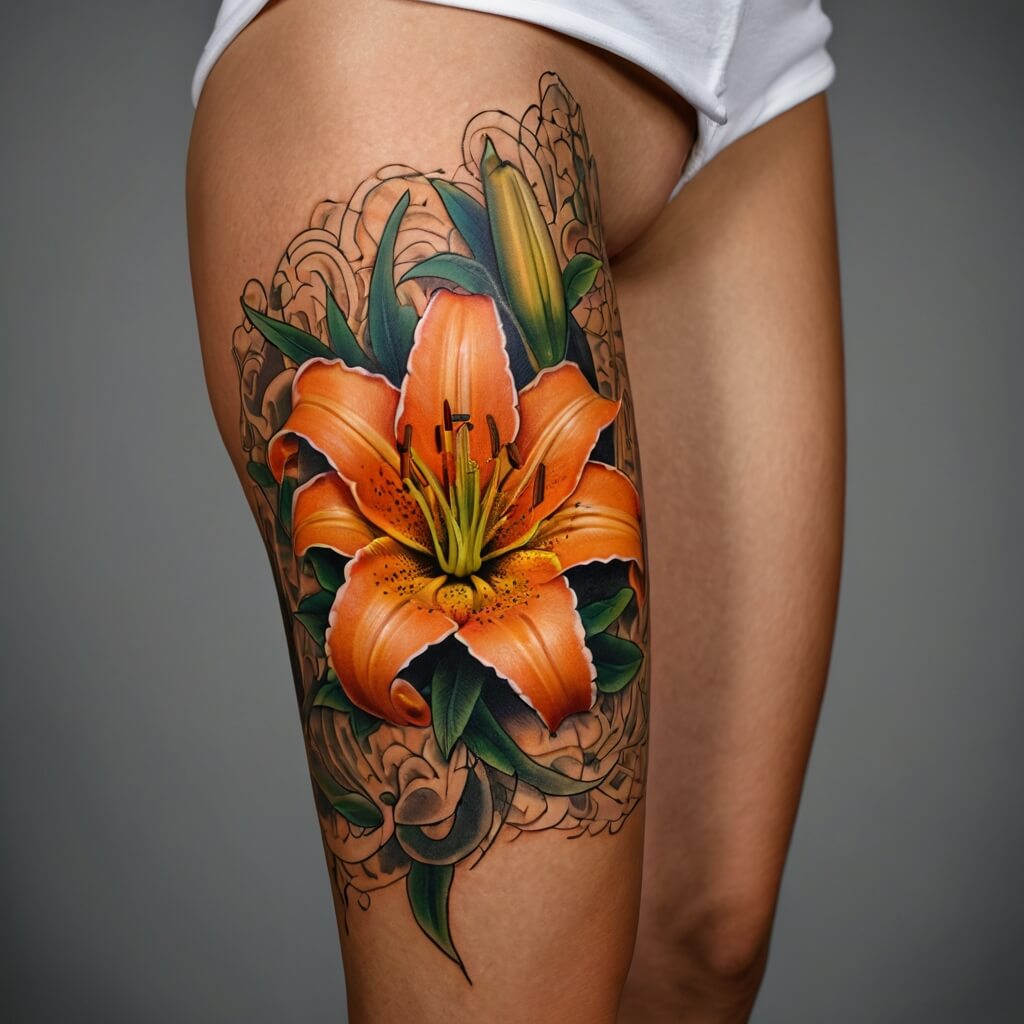 lily tattoo (36)