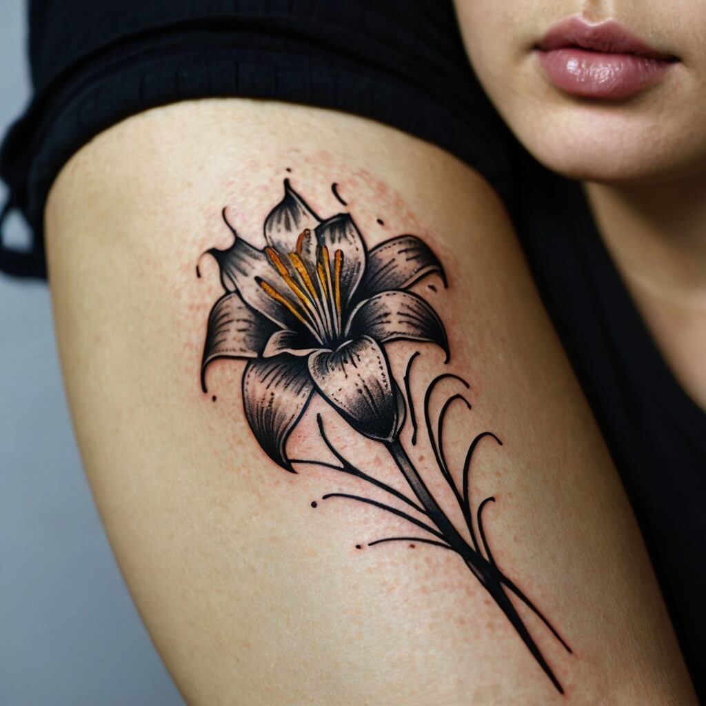 lily tattoo (44)