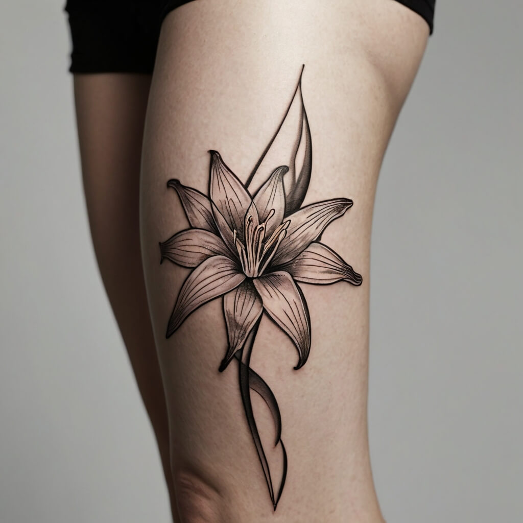 lily tattoo (45)