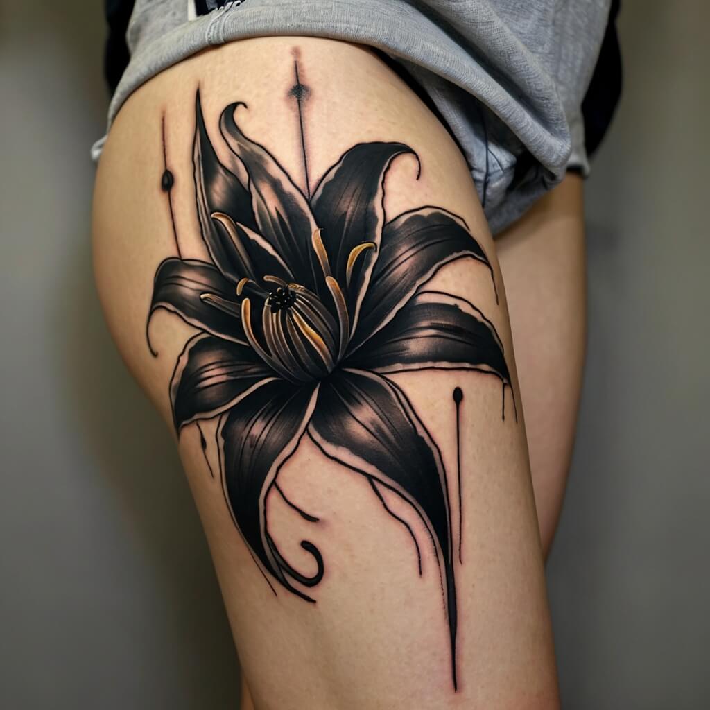 lily tattoo (50)