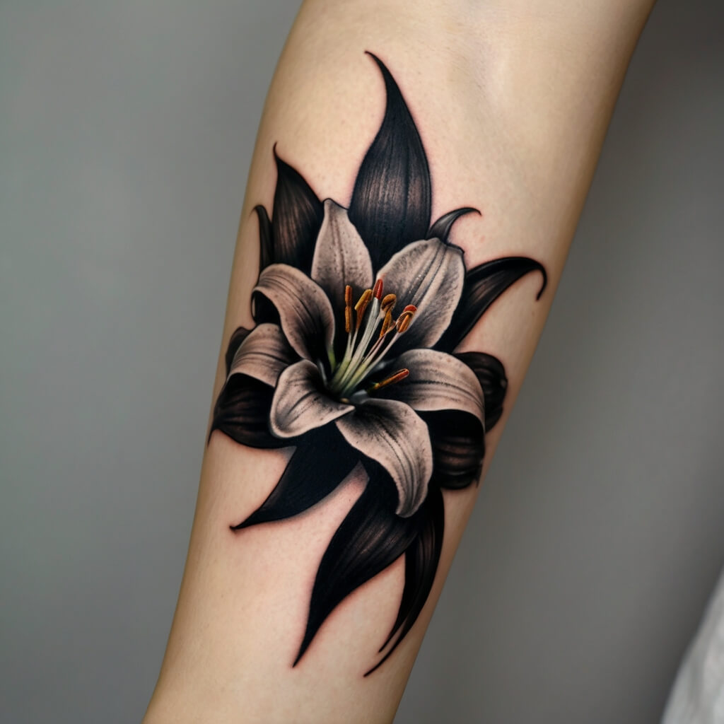 lily tattoo (59)