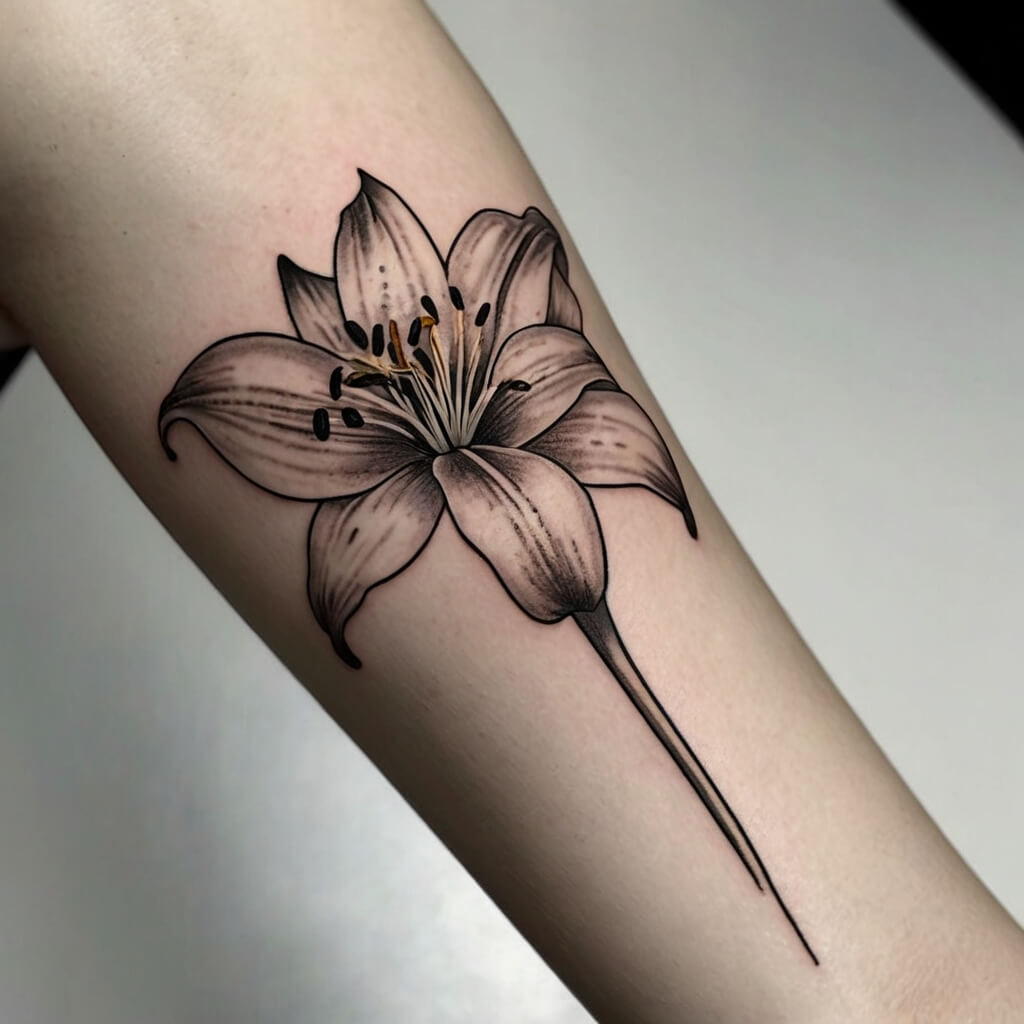 lily tattoo (67)