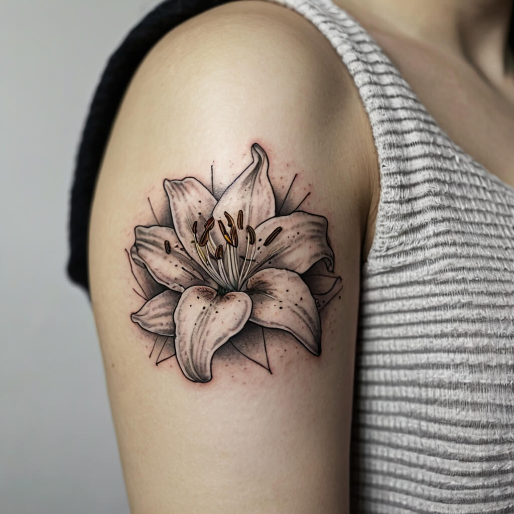 lily tattoo (68)