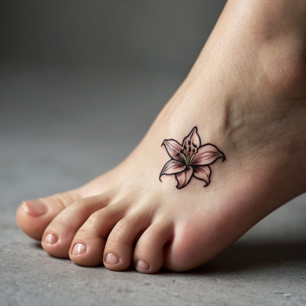 lily tattoo (8)