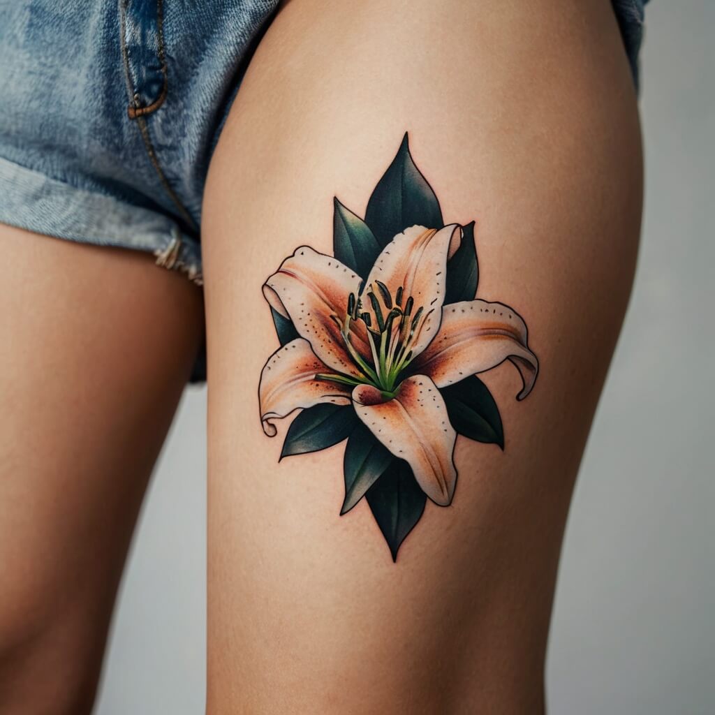 lily tattoo (80)