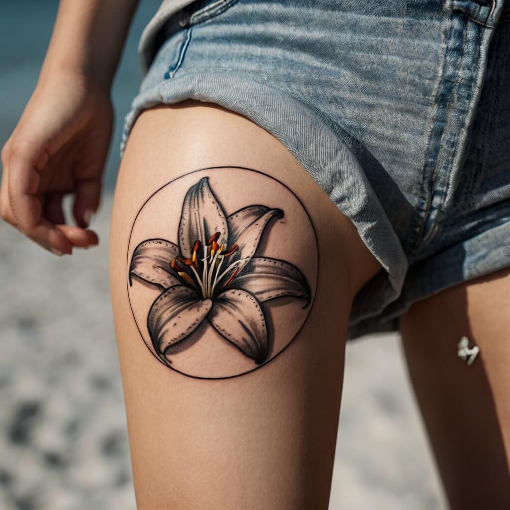 lily tattoo (81)