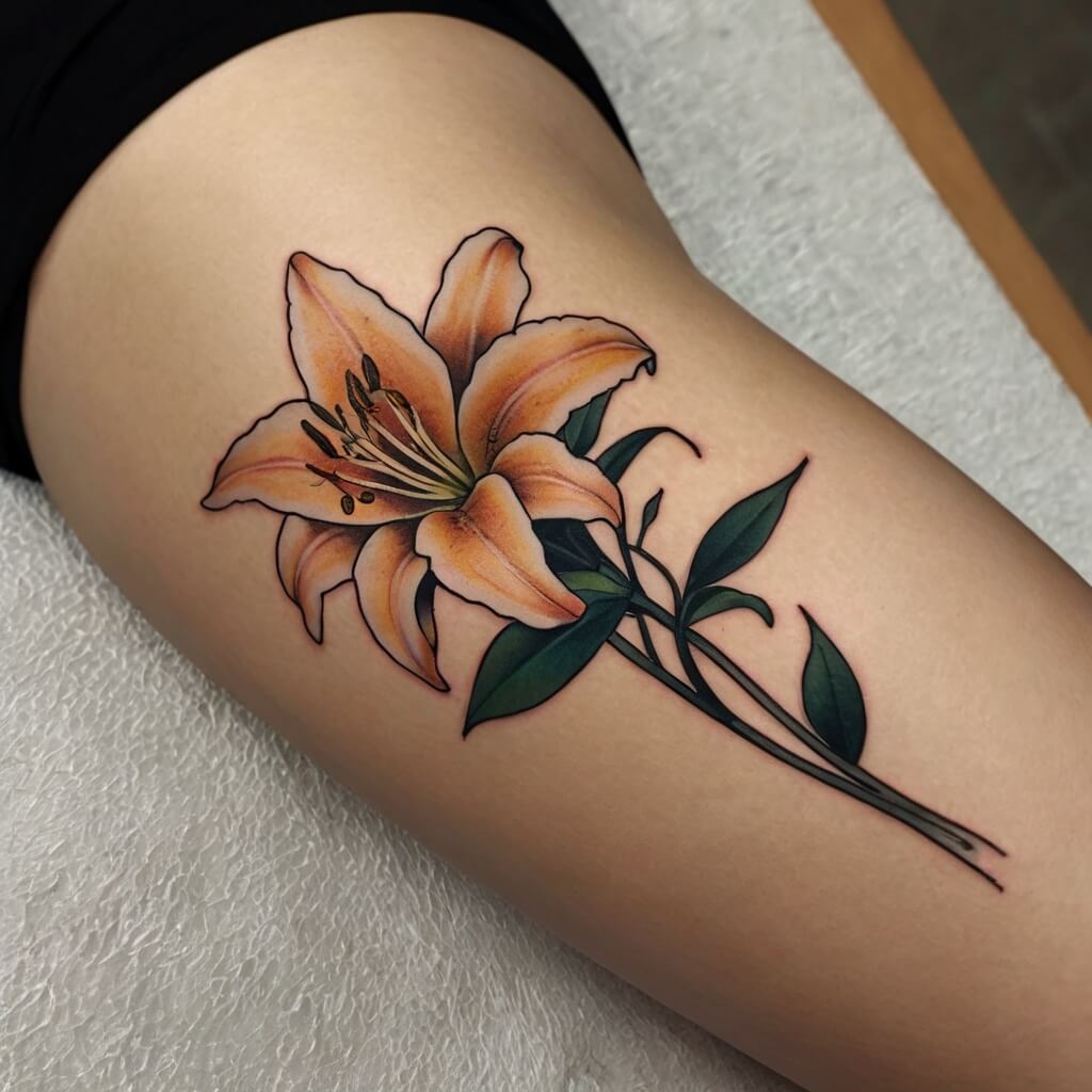 lily tattoo (82)