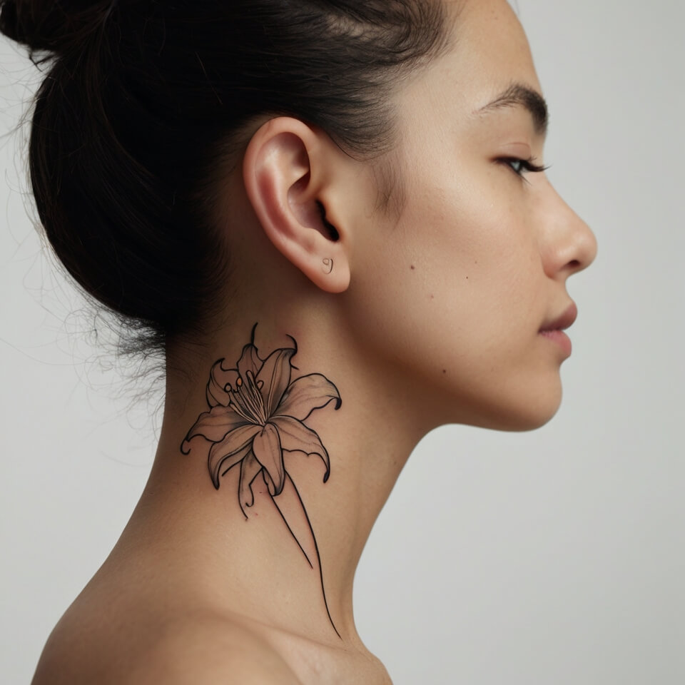 lily tattoo (94)