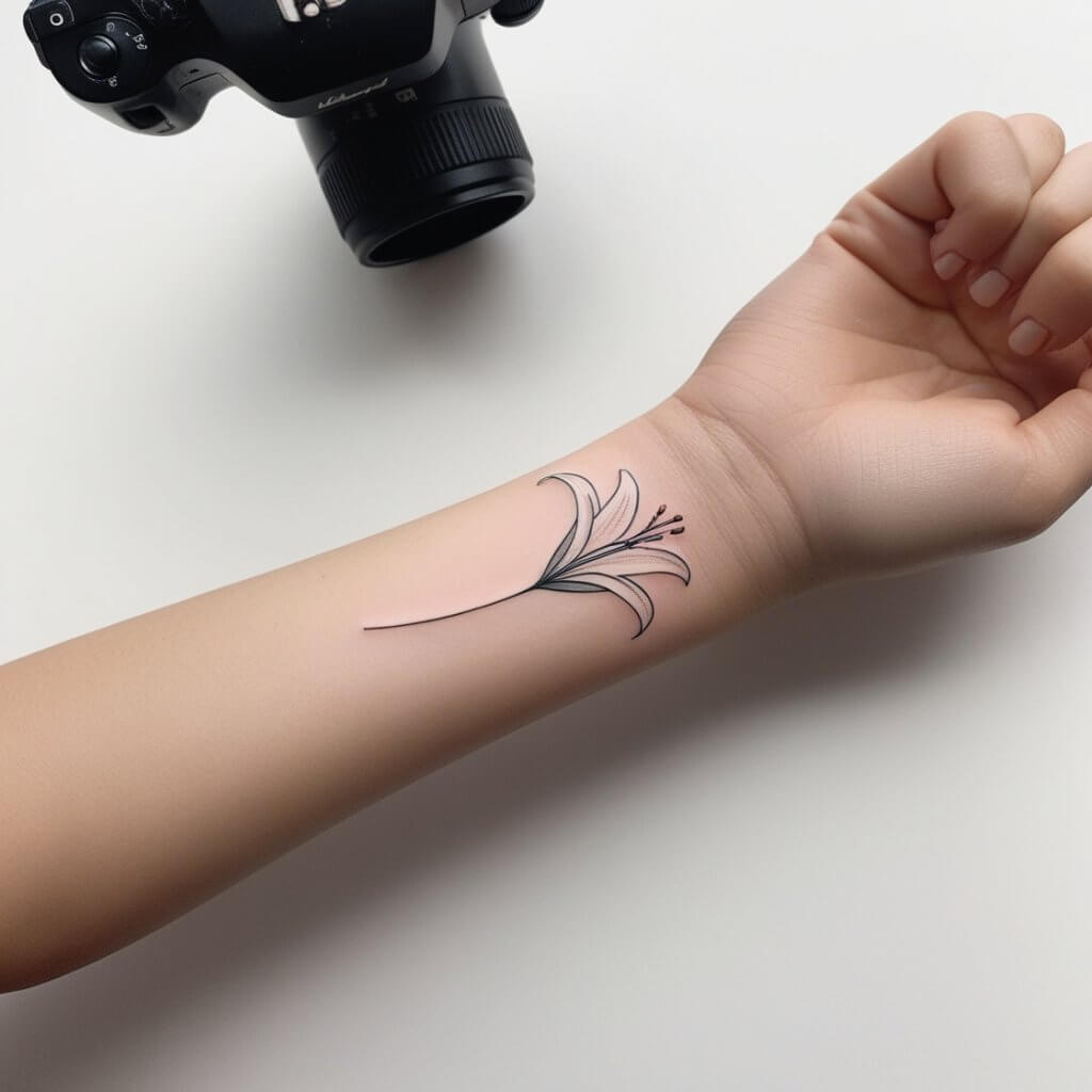 lily tattoo (95)