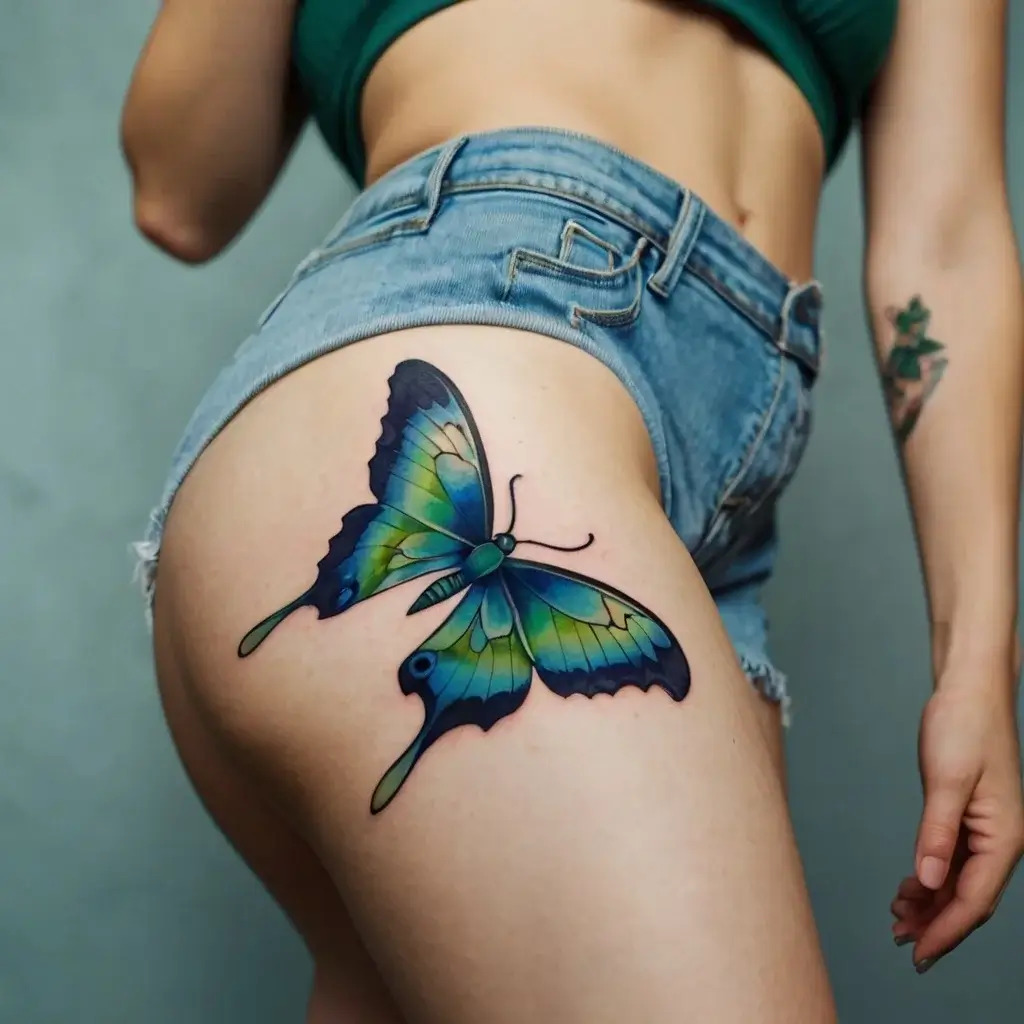 luna moth tattoos (18)