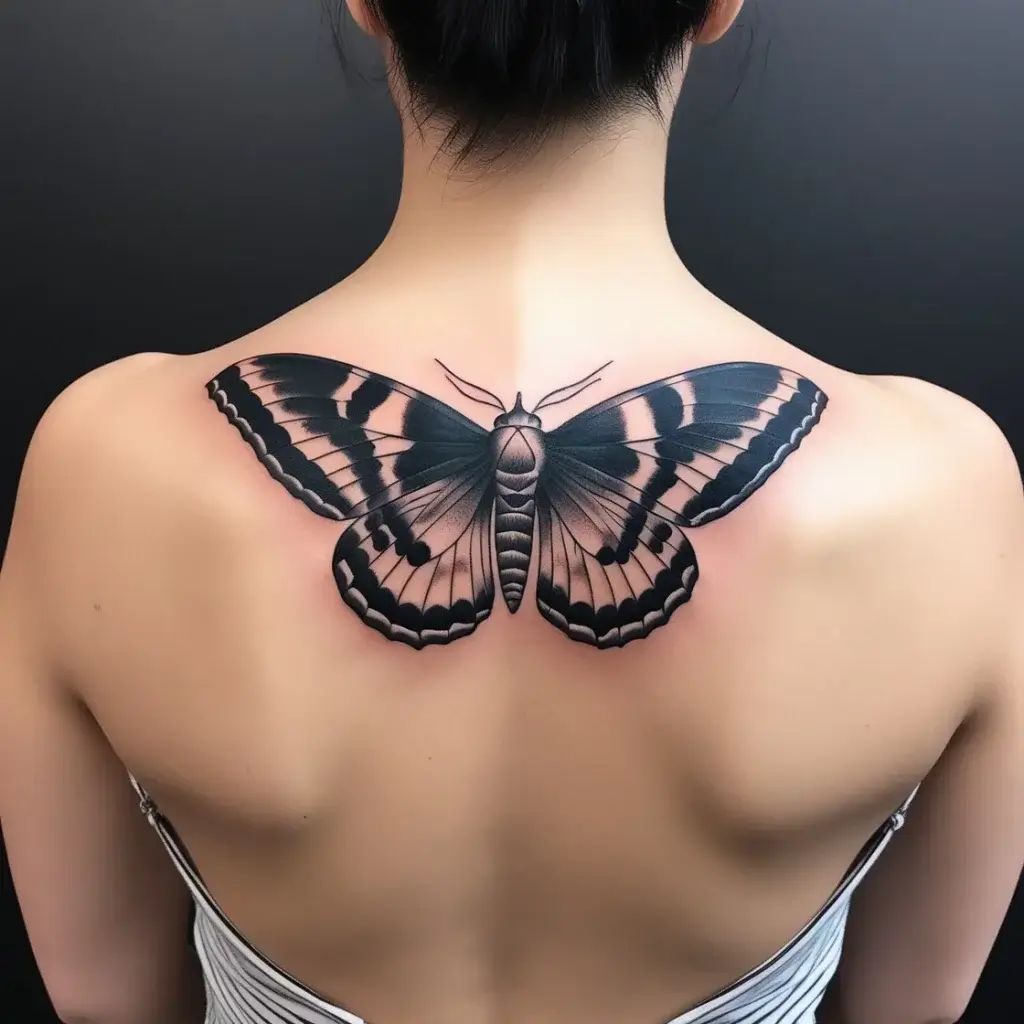 luna moth tattoos (35)