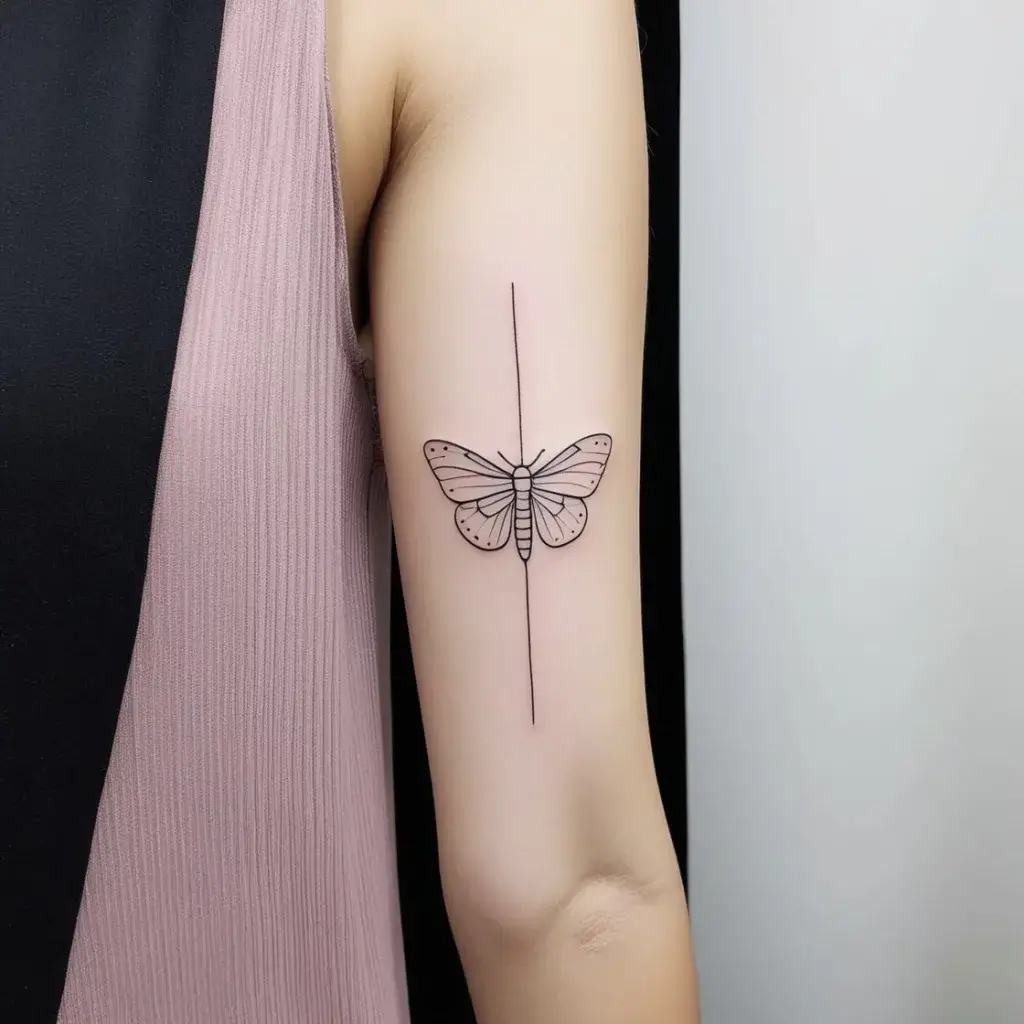 luna moth tattoos (49)