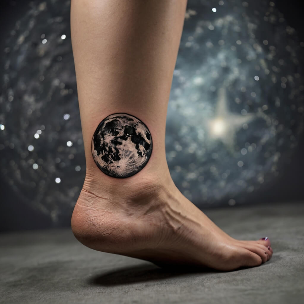 moon and stars tattoos (109)