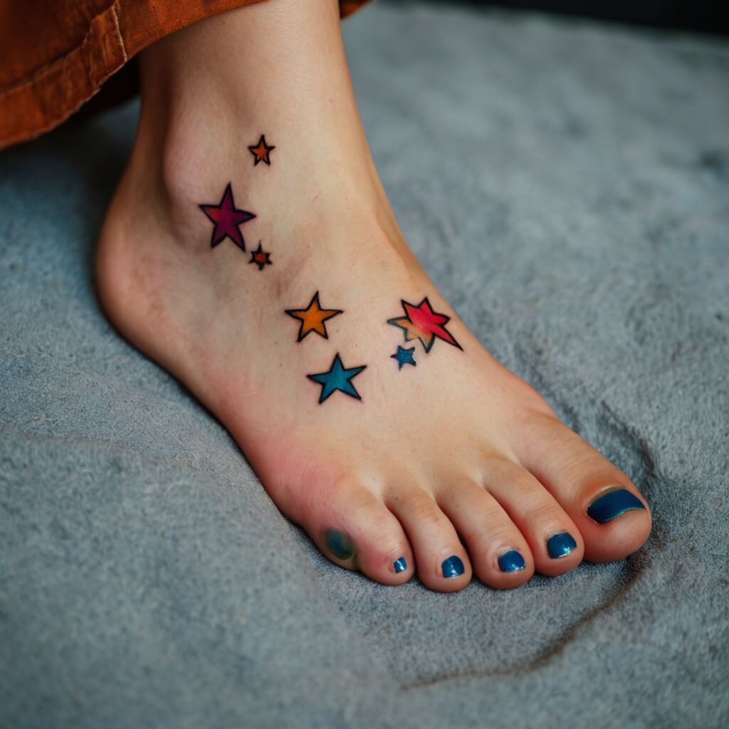 moon and stars tattoos (123)