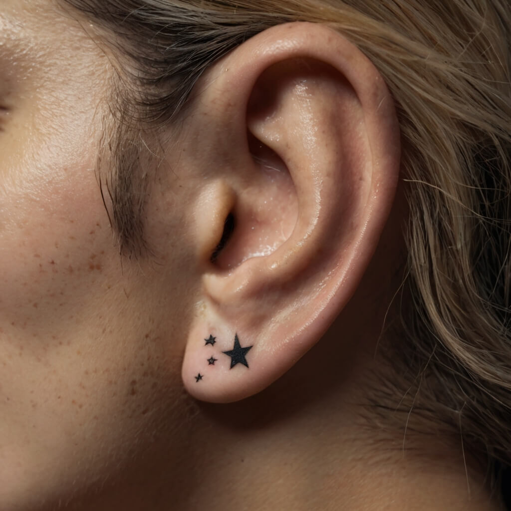 moon and stars tattoos (134)