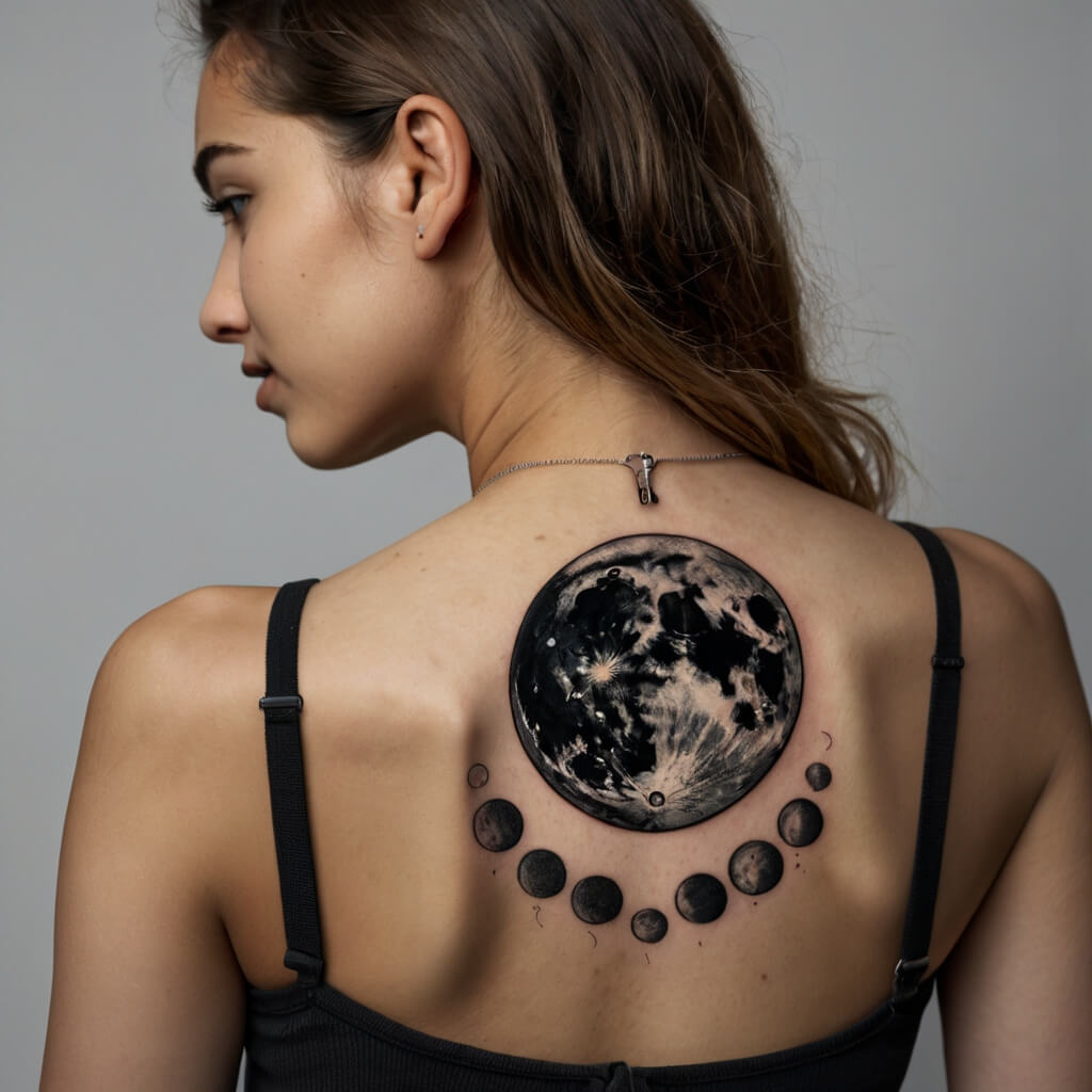 moon and stars tattoos (16)