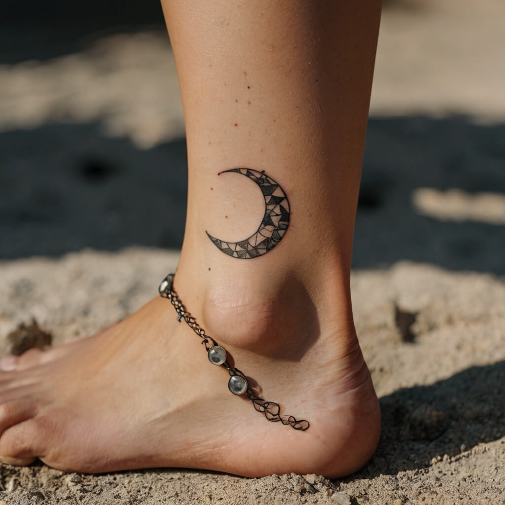 moon and stars tattoos (25)