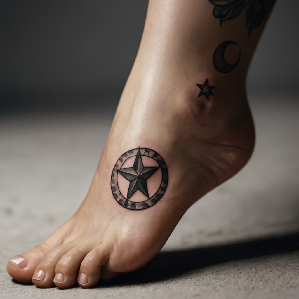 moon and stars tattoos (91)