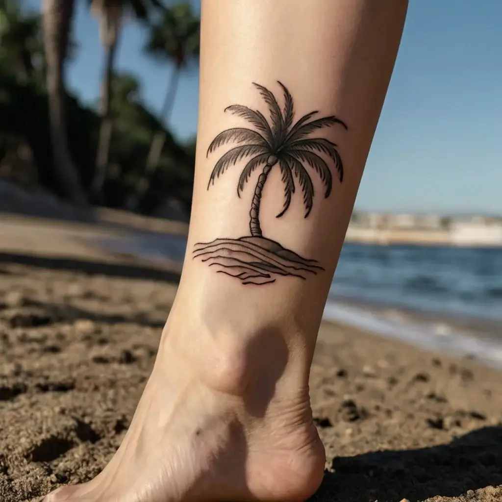 palm tree tattoos (37)