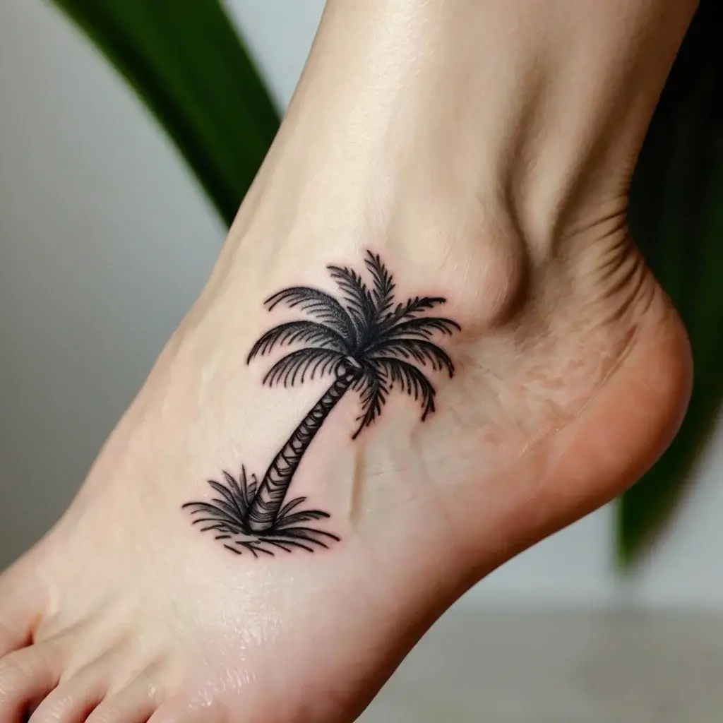 palm tree tattoos (38)