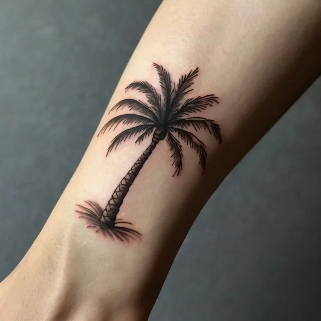 palm tree tattoos (49)