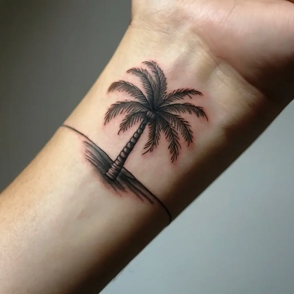 palm tree tattoos (50)