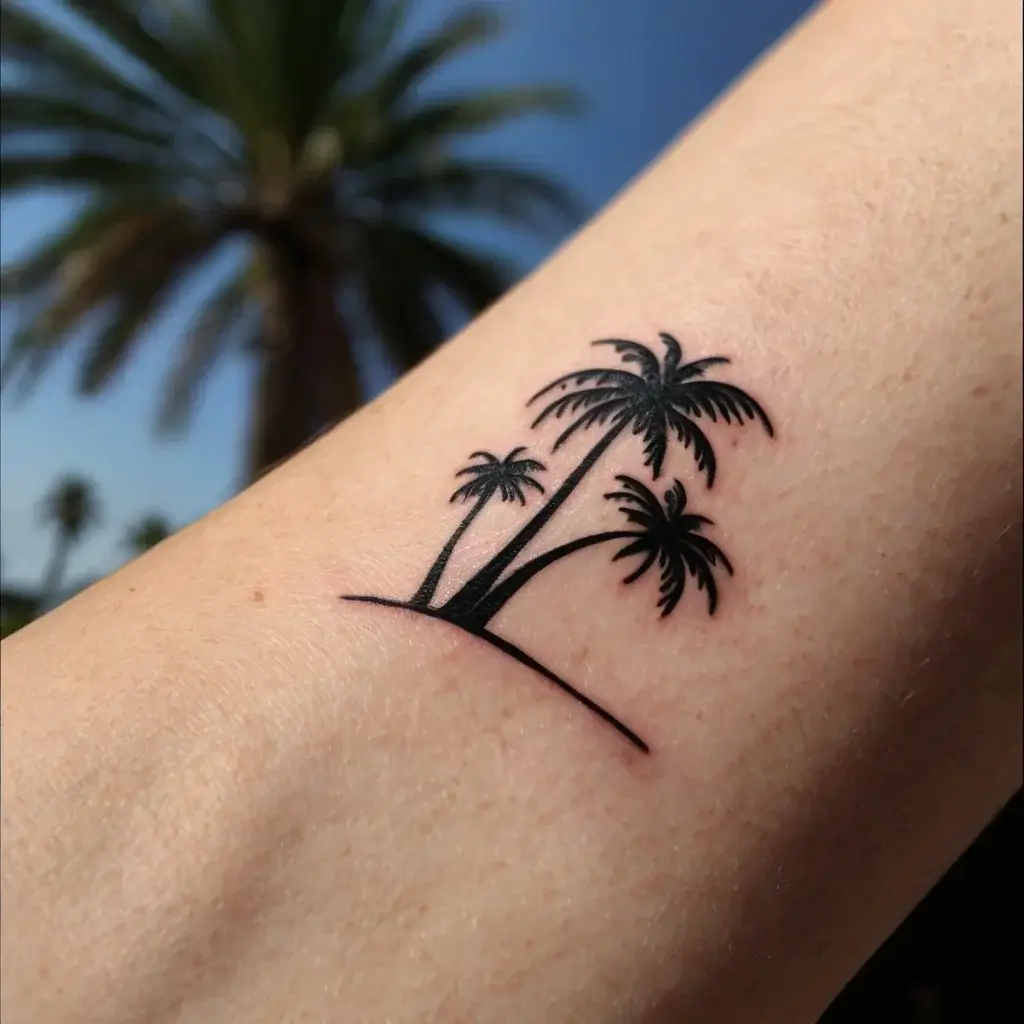 palm tree tattoos (51)