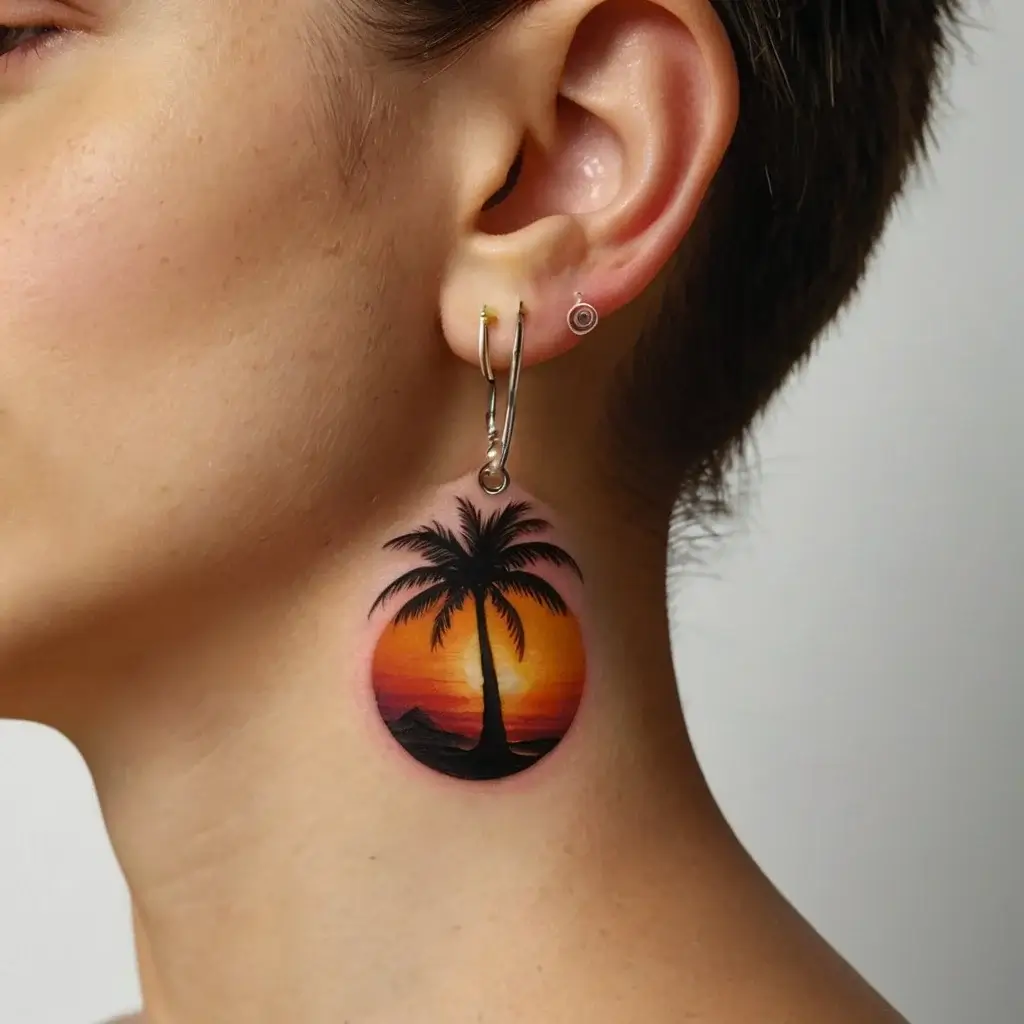 palm tree tattoos (53)