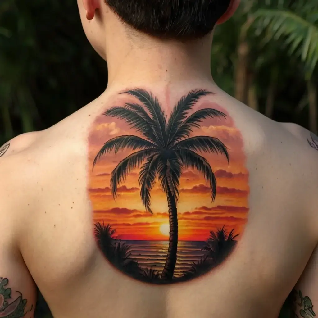 palm tree tattoos (54)