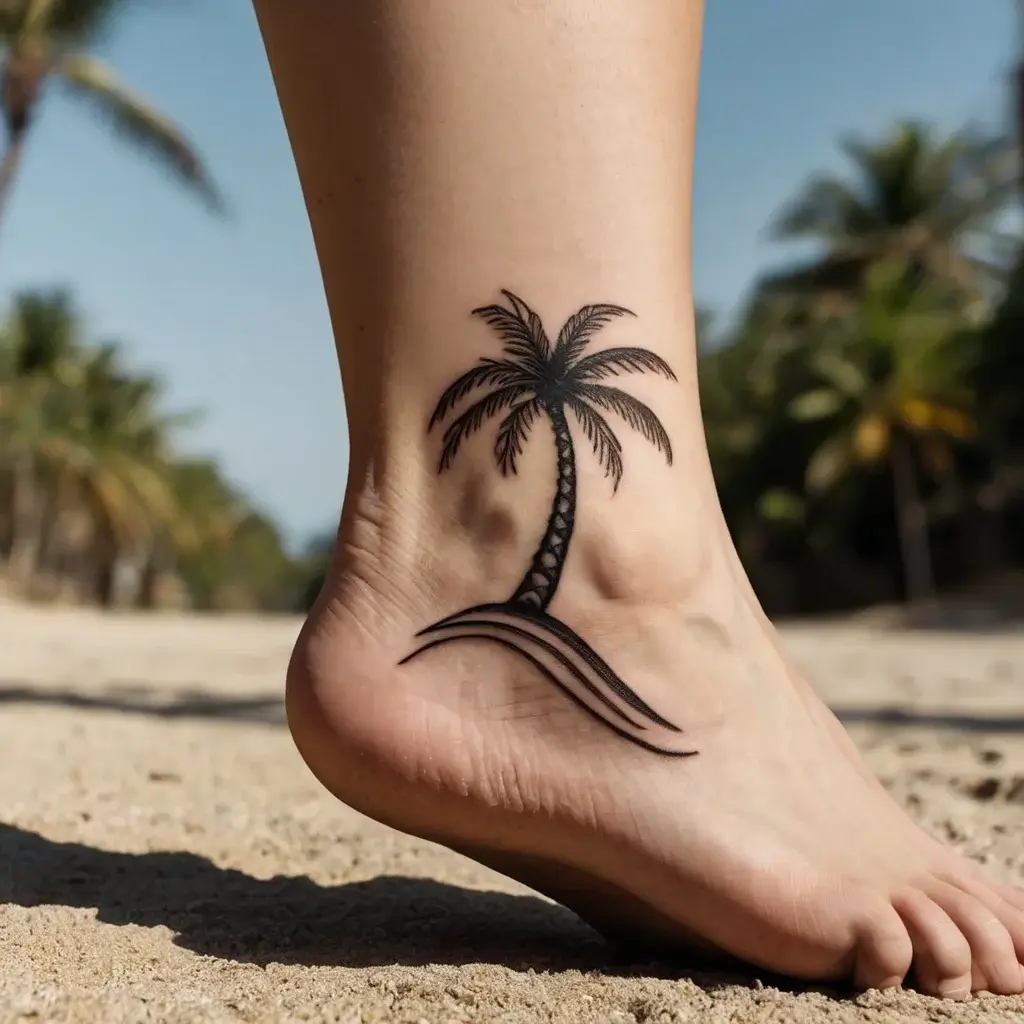 palm tree tattoos (56)