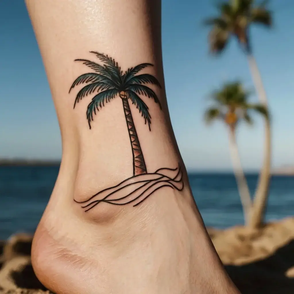 palm tree tattoos (57)