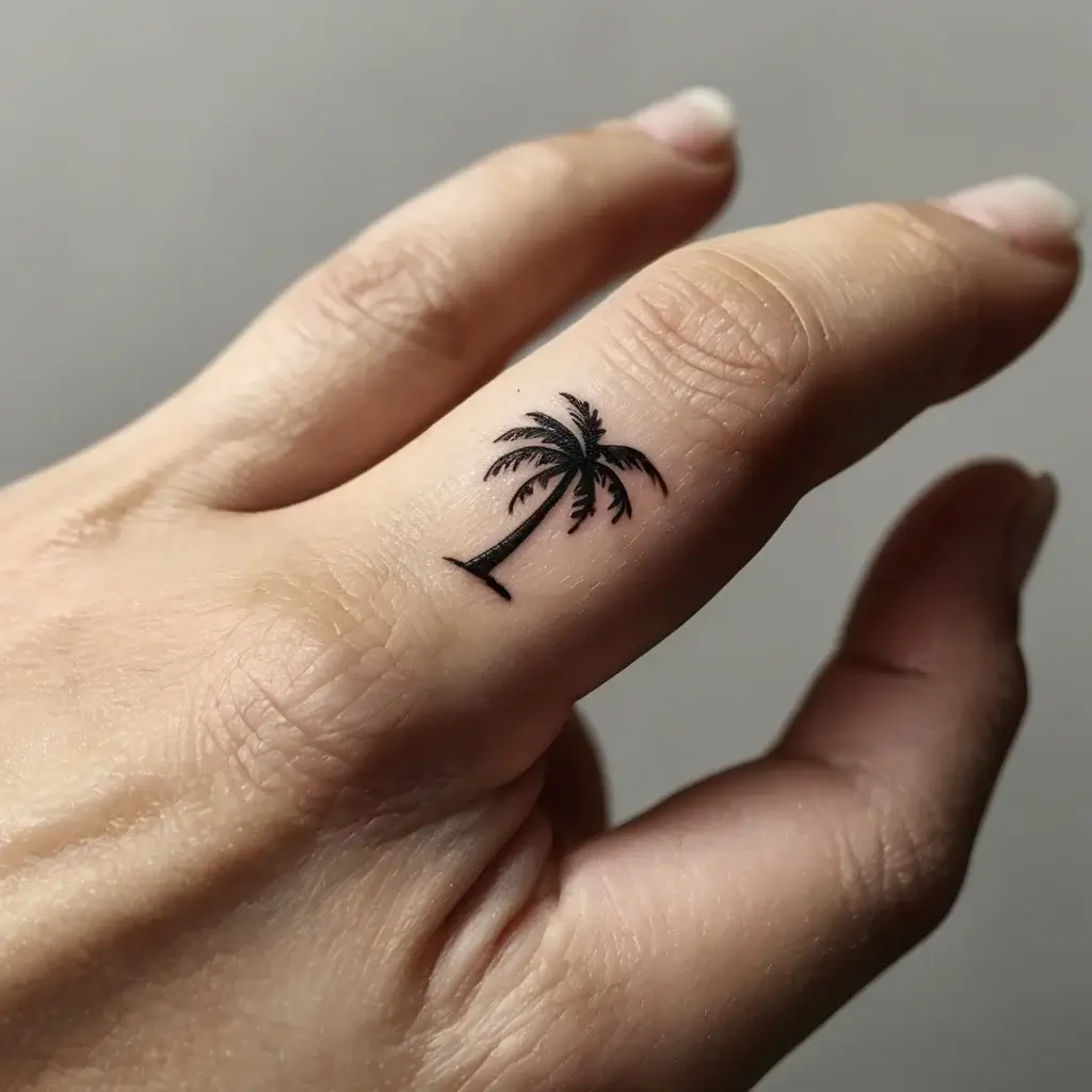 palm tree tattoos (58)