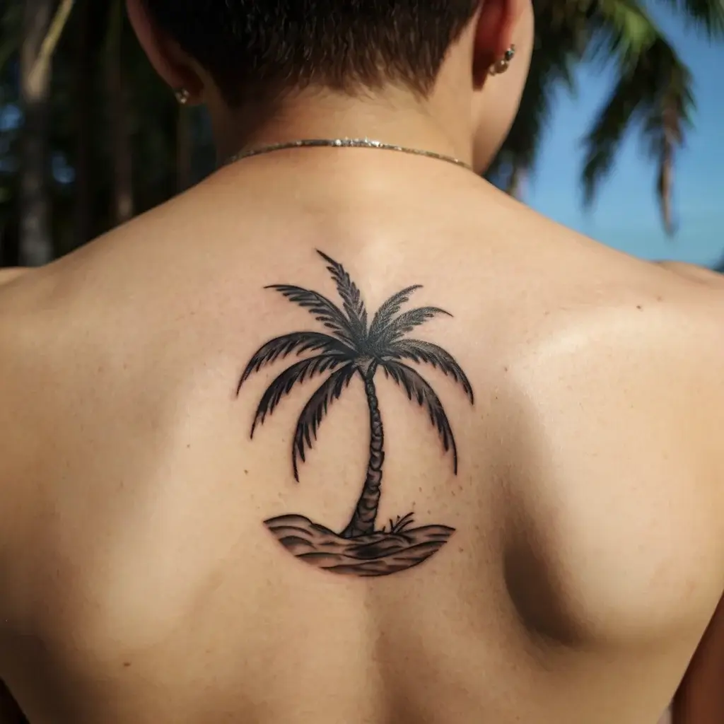 palm tree tattoos (62)