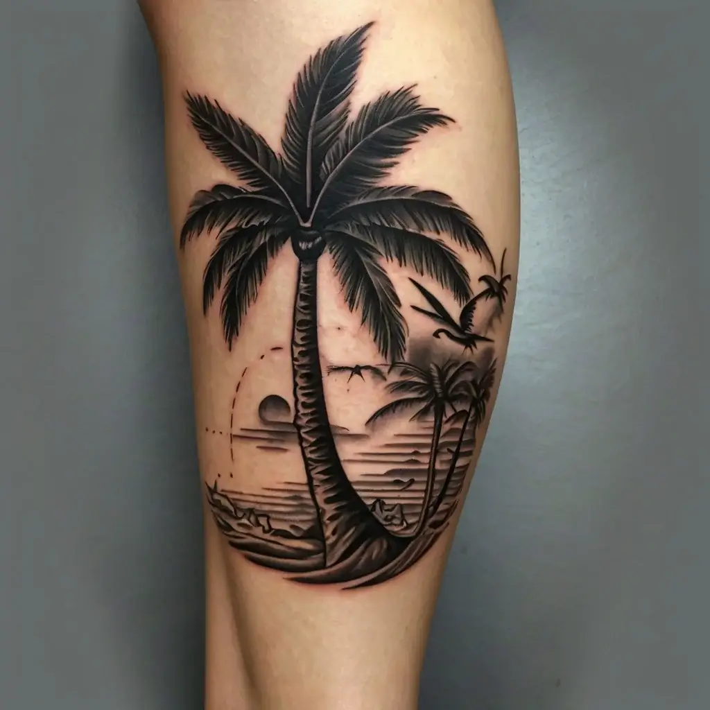 palm tree tattoos (68)