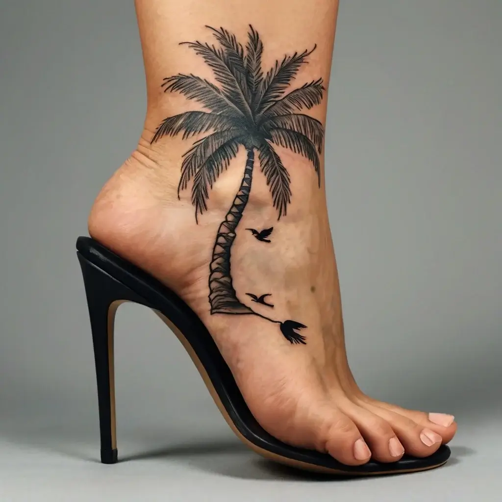 palm tree tattoos (73)