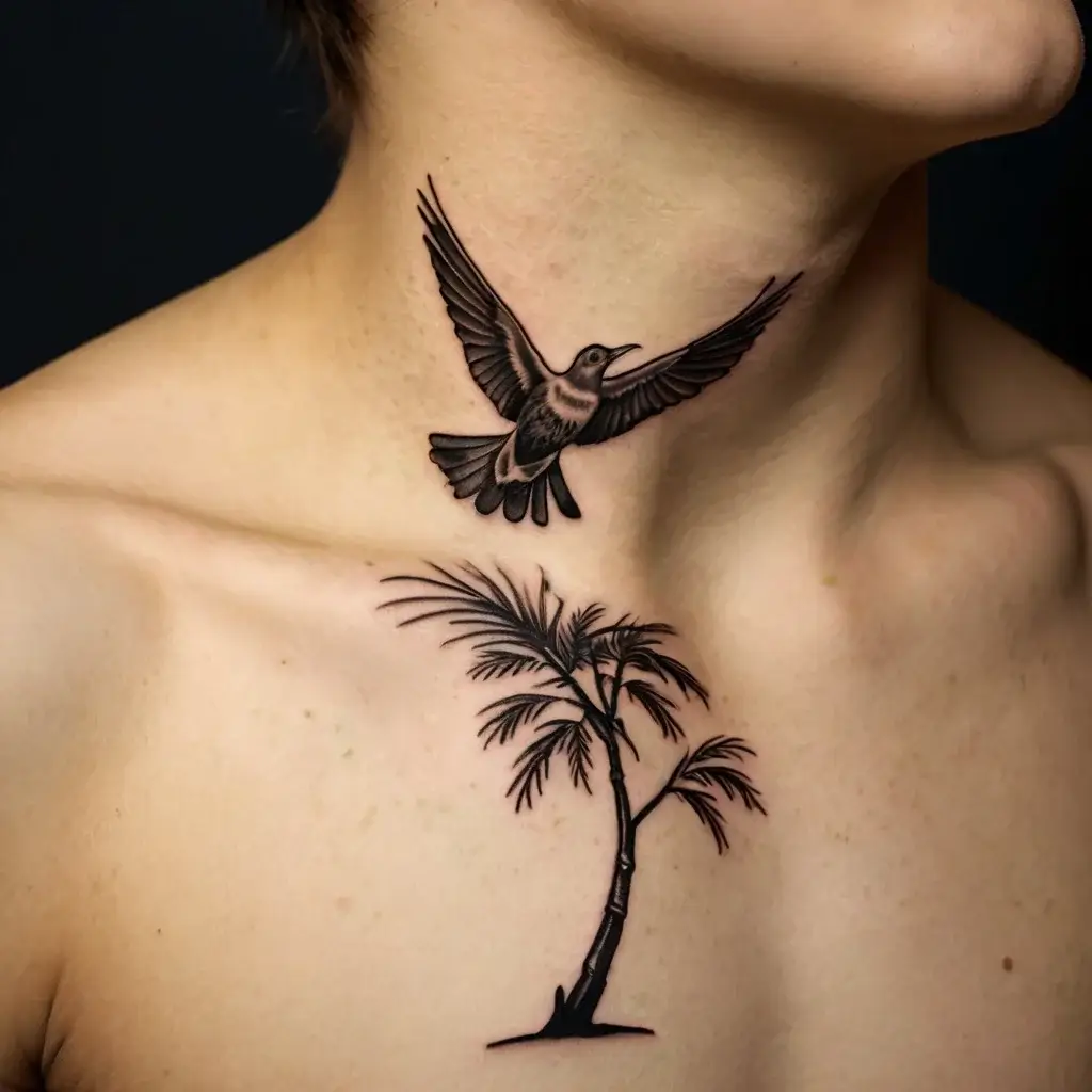 palm tree tattoos (77)