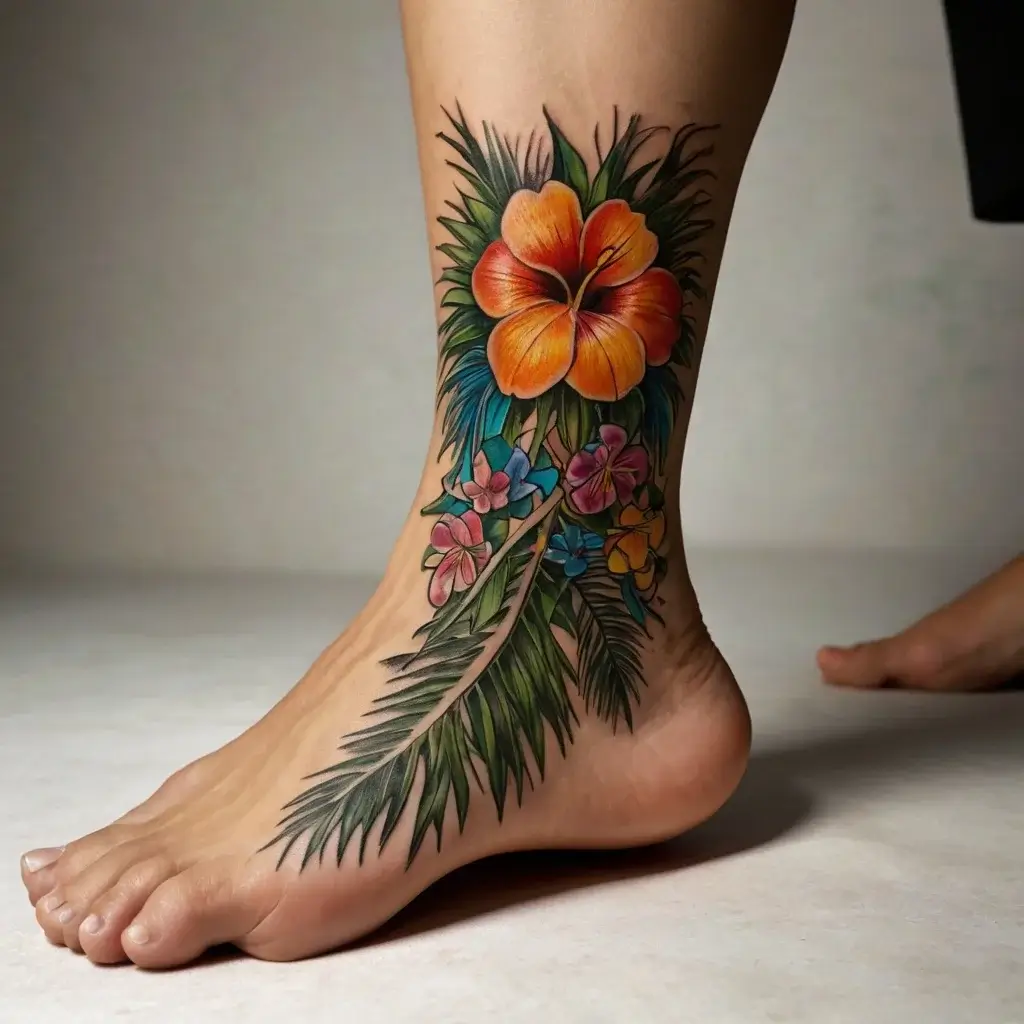 palm tree tattoos (87)