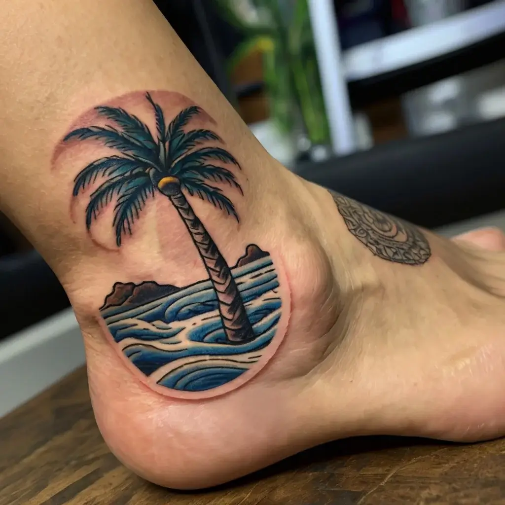 palm tree tattoos (95)