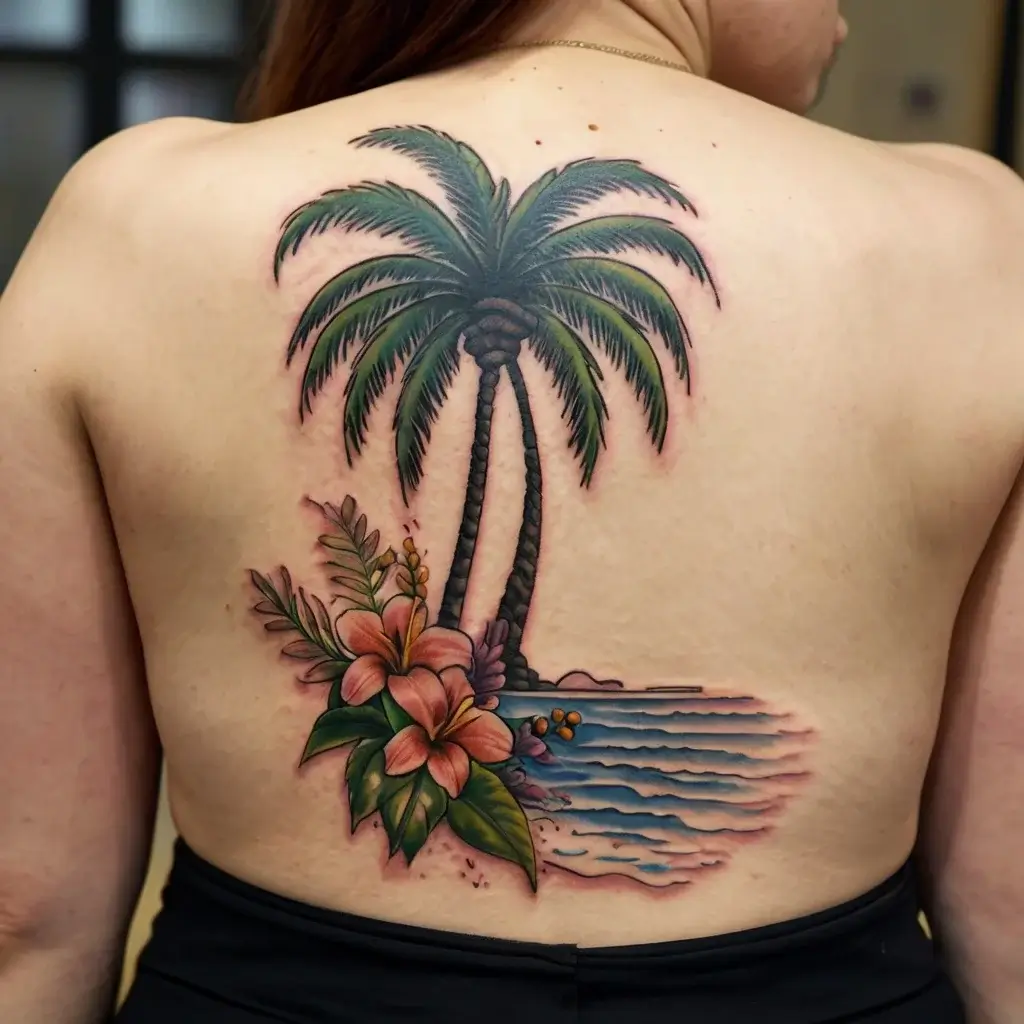 palm tree tattoos (96)