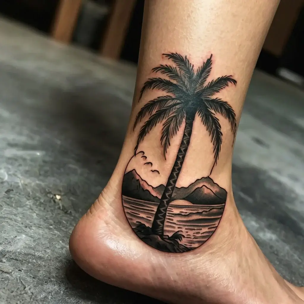 palm tree tattoos (97)