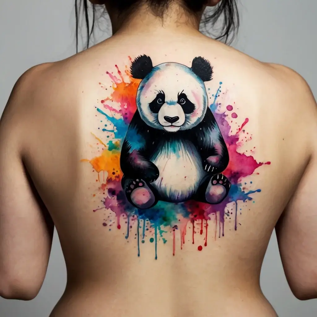 panda tattoos (36)