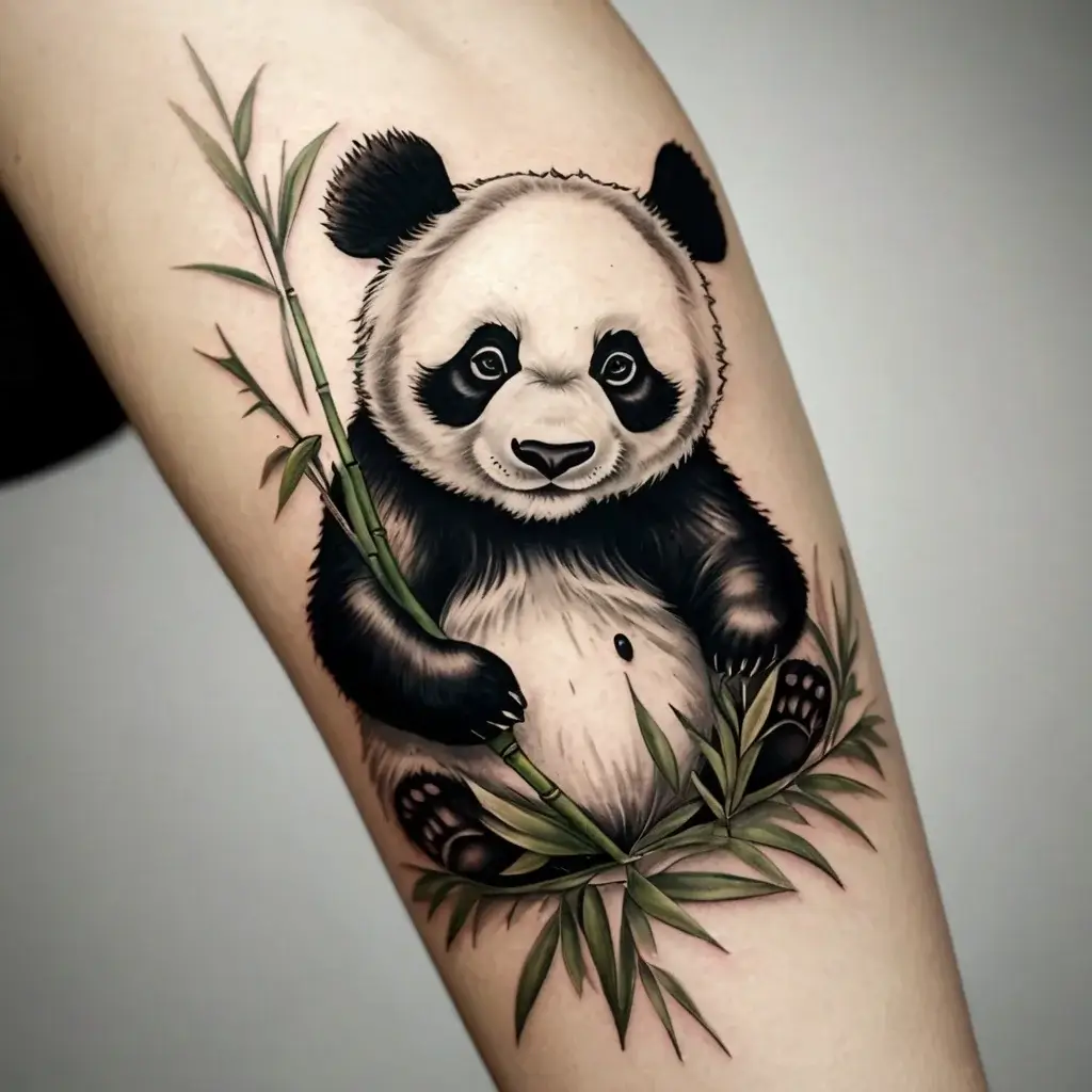 panda tattoos (38)