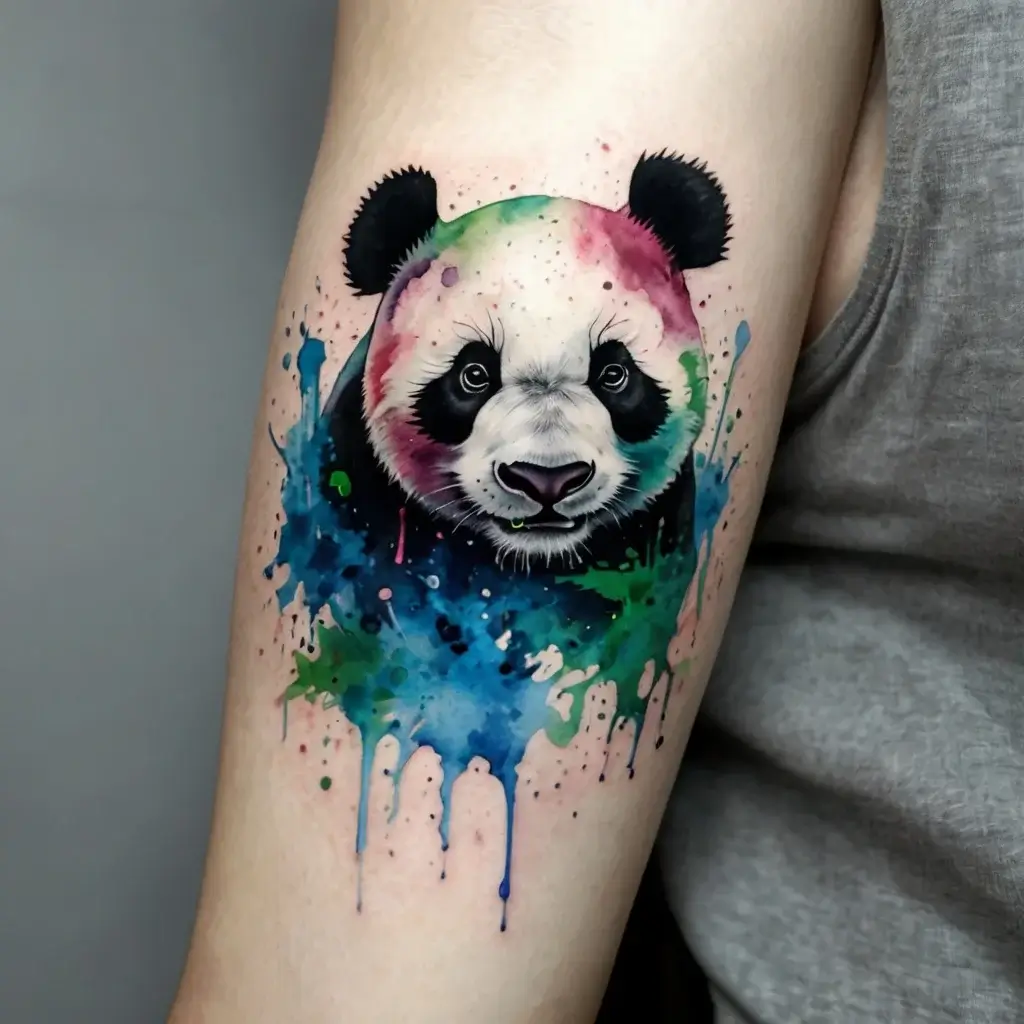 panda tattoos (39)