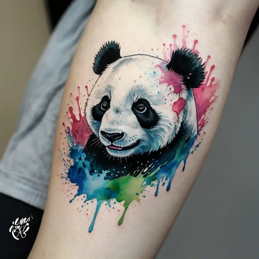 panda tattoos (44)