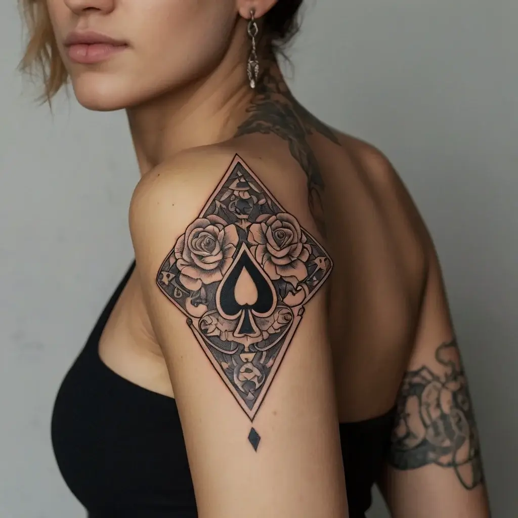 queen of spades tattoos (103)