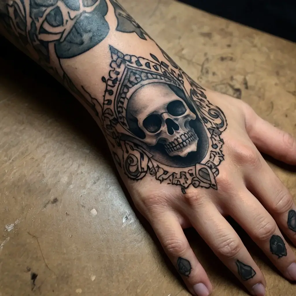 queen of spades tattoos (2)